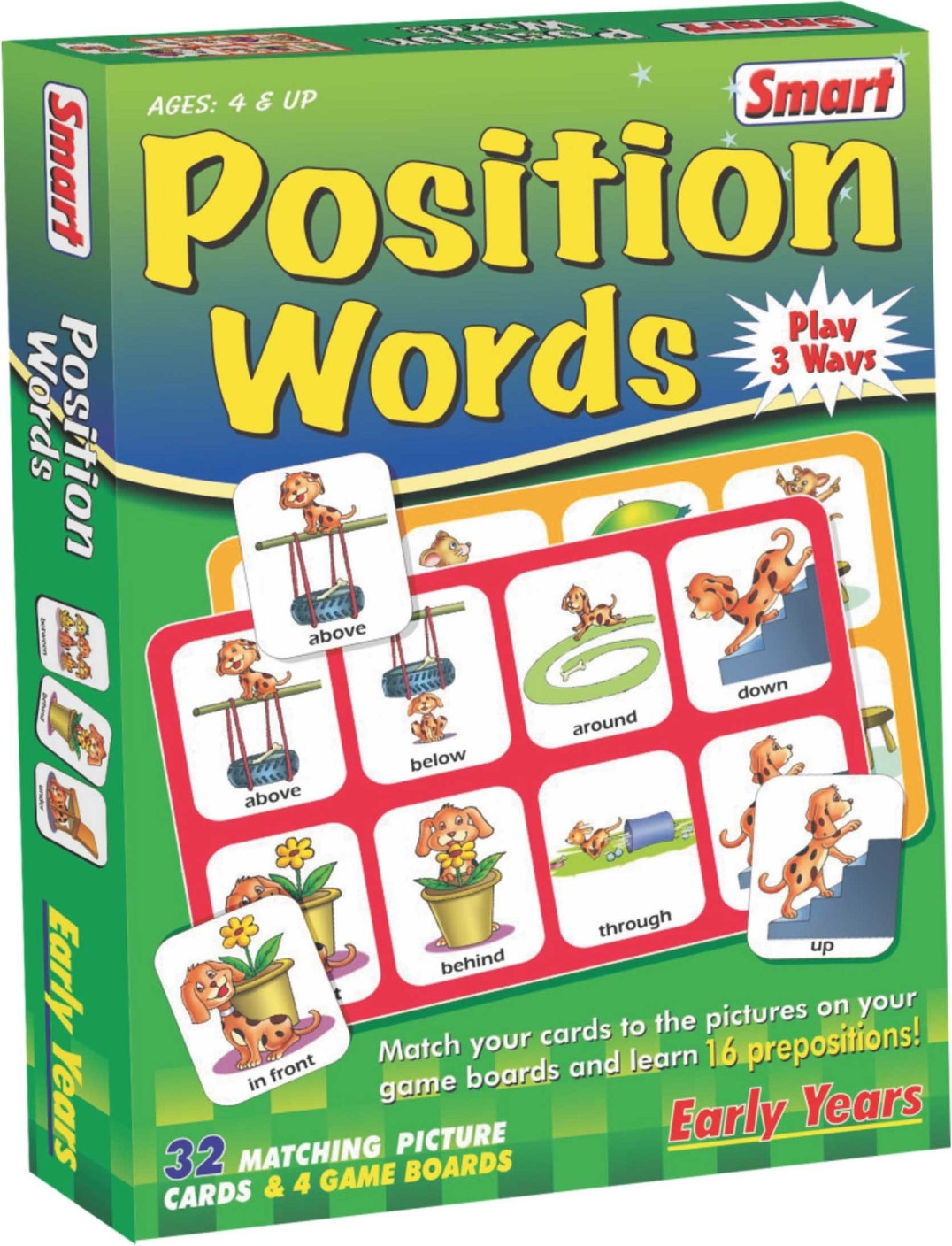 Smart Position Words Board Game Position Words . Buy Alphabets toys