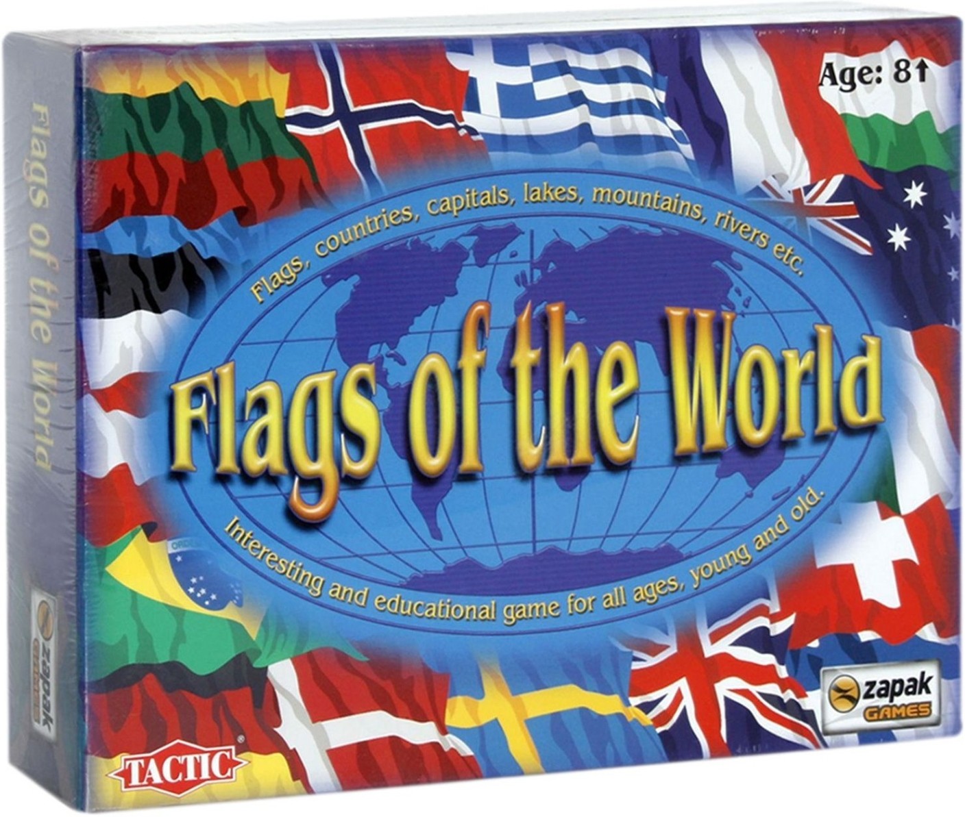 Tactic Flags of the World Board Game Flags of the World . shop for