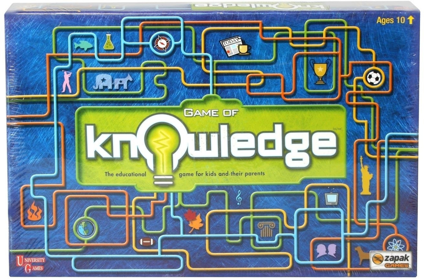 University Games Game of Knowledge Board Game Game of Knowledge