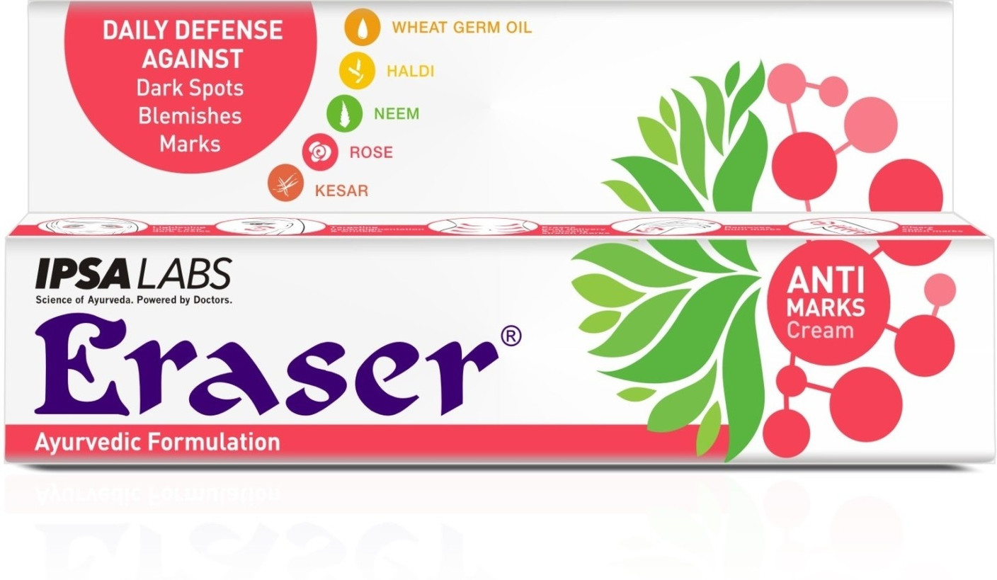 Eraser Ayurvedic Antimarks Cream Price in India - Buy 