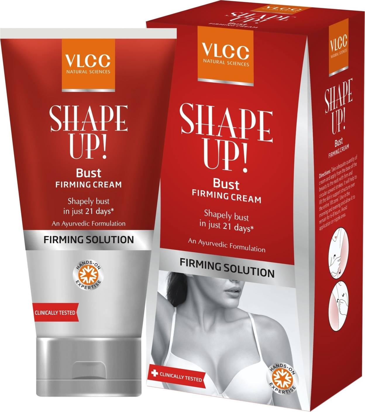 VLCC Shape Up Bust Firming Cream Price in India Buy VLCC Shape Up