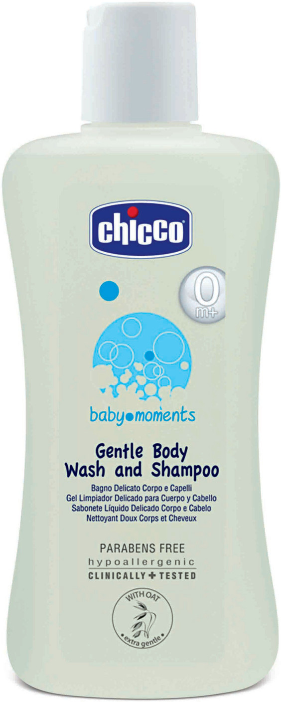 Chicco Baby Moments Gentle Body Wash and Shampoo Price in India, Buy