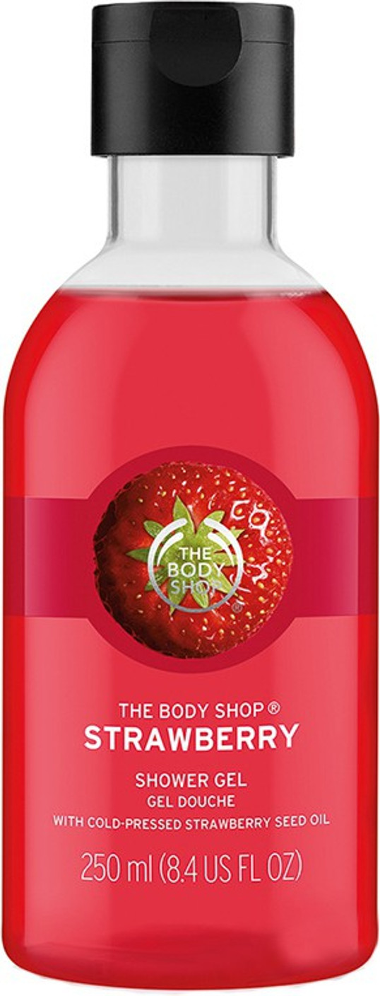The Body Shop Strawberry Shower Gel Price in India, Buy The Body Shop
