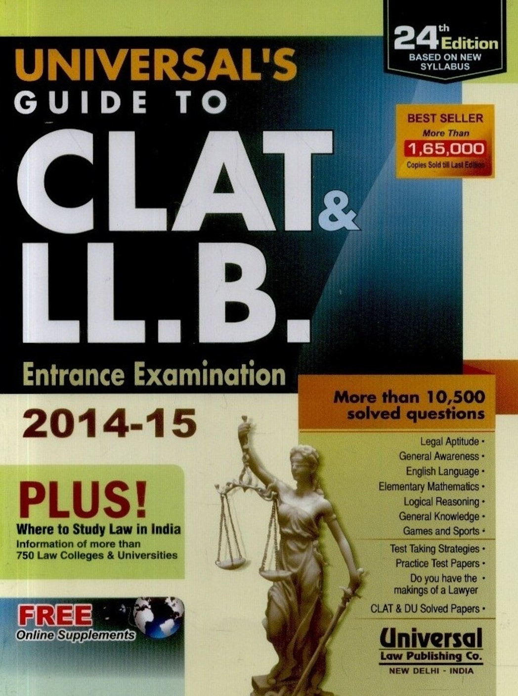 Universal S Guide To Clat Amp Ll B Entrance Examination