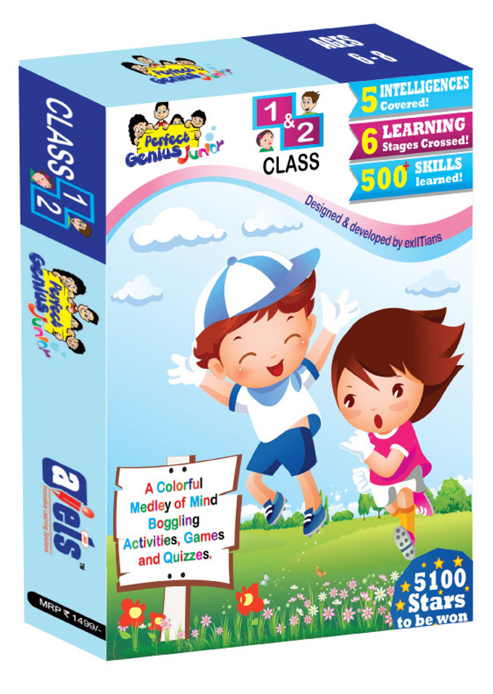 Perfect Genius Junior for Class 1 & 2 (Olympiads, Science, Maths, EVS