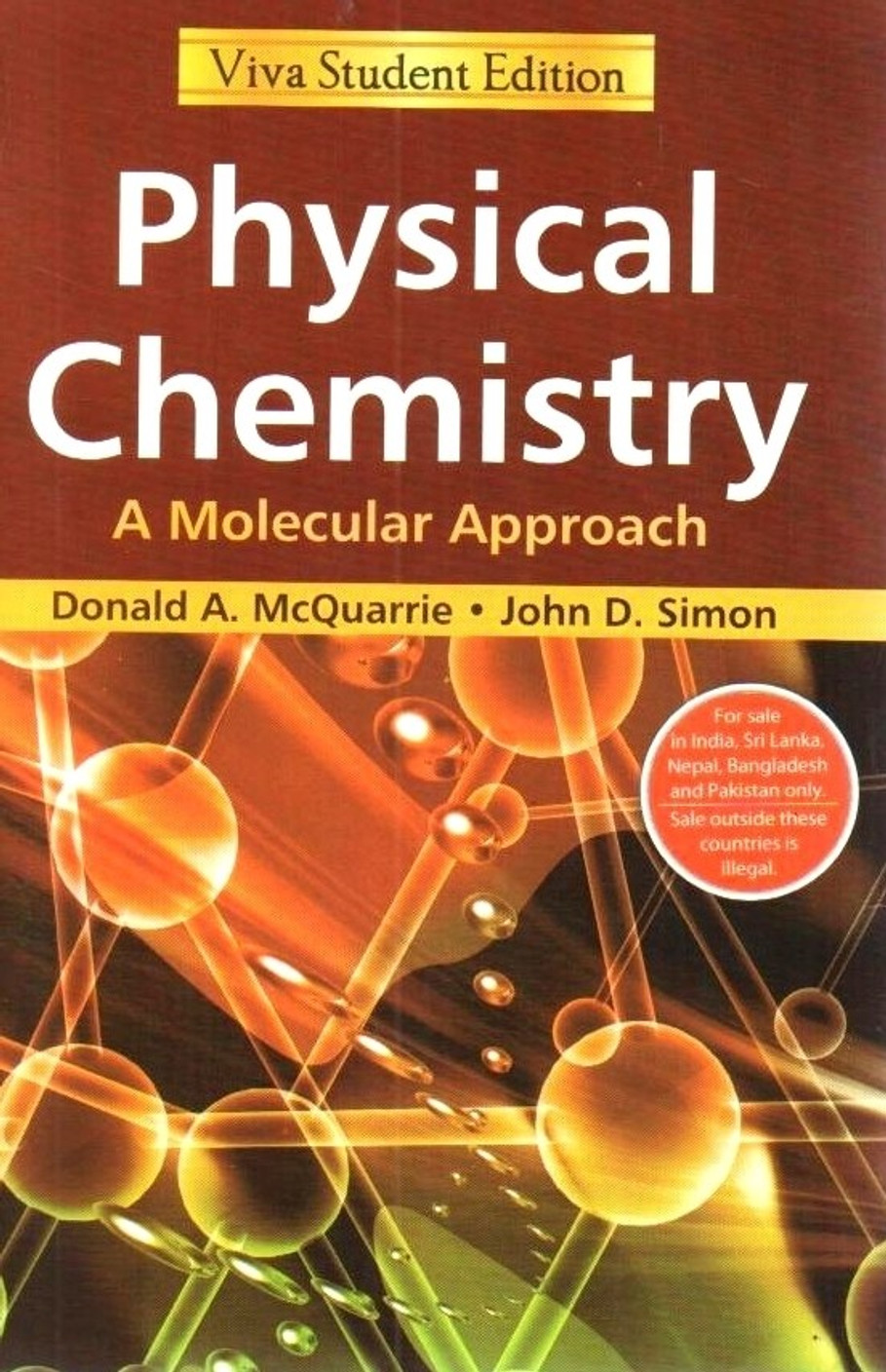 Quantum chemistry 2nd edition donald mcquarrie chemistry book