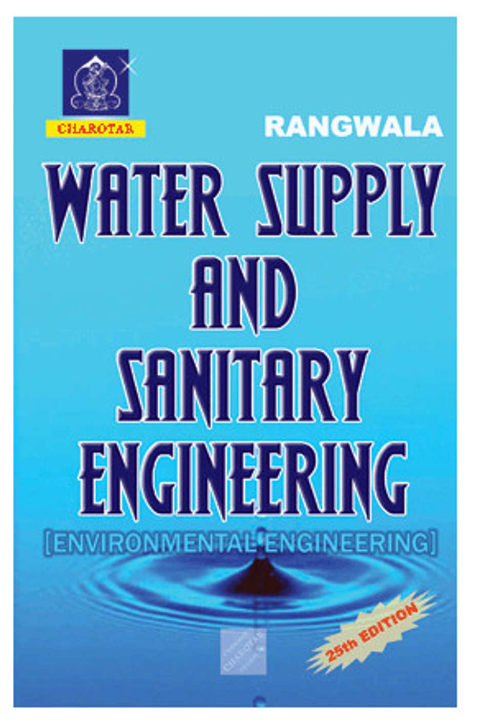 Water Supply And Sanitary Engineering 25th Edition Buy Water Supply
