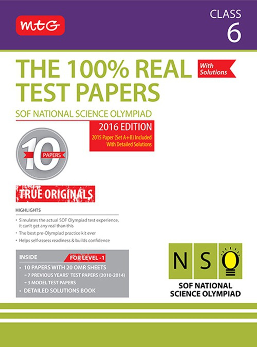 Nso Previous Year Papers Class 9 100% Real Test Papers (Previous Year Papers With Solutions)Nso Class 6