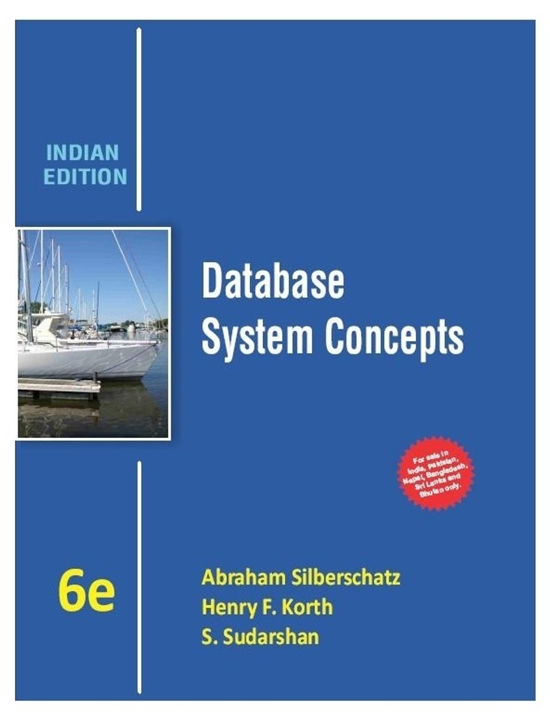 Database System Concepts 6e 6th Edition Buy Database