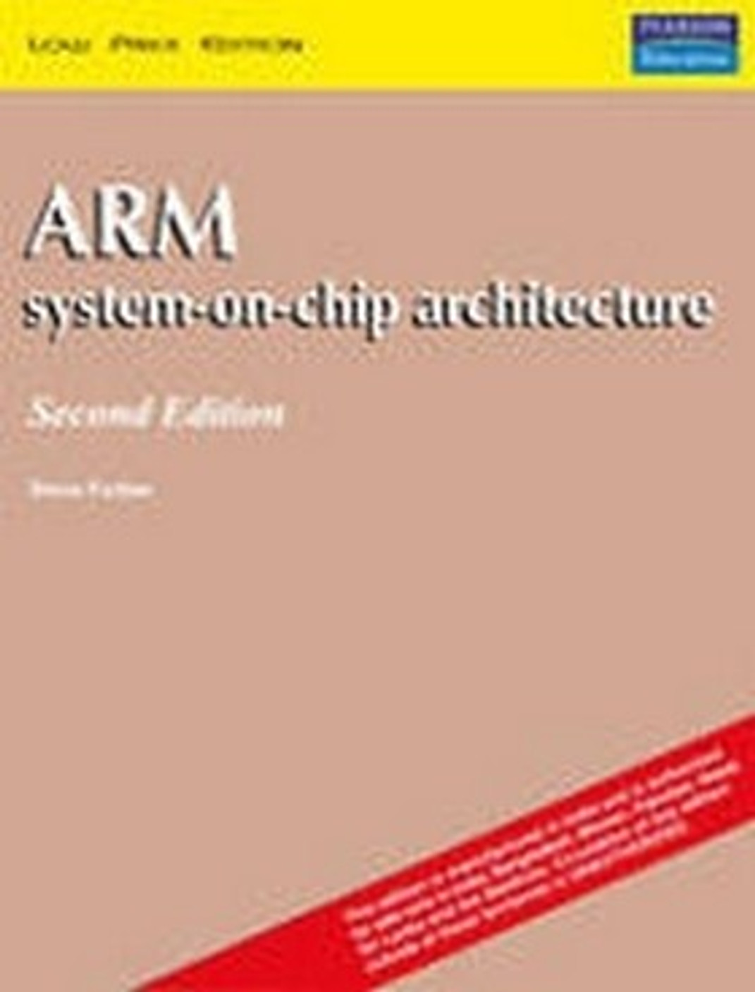arm system-on-chip architecture steve furber pdf