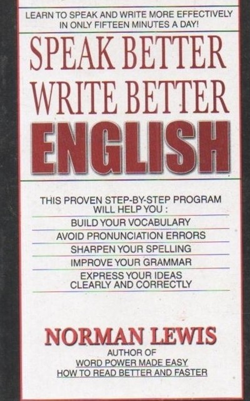How to write and speak better english picture