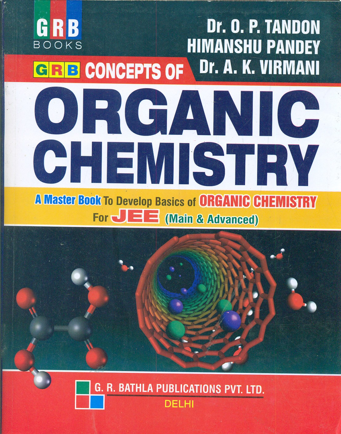 Concepts Of Organic Chemistry For JEE (Main & Advanced) 4th Edition ...