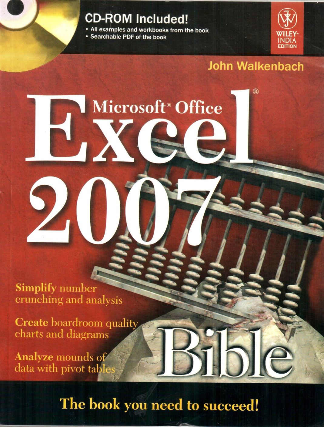 Microsoft Office Excel 2007 Bible 1st Edition Buy