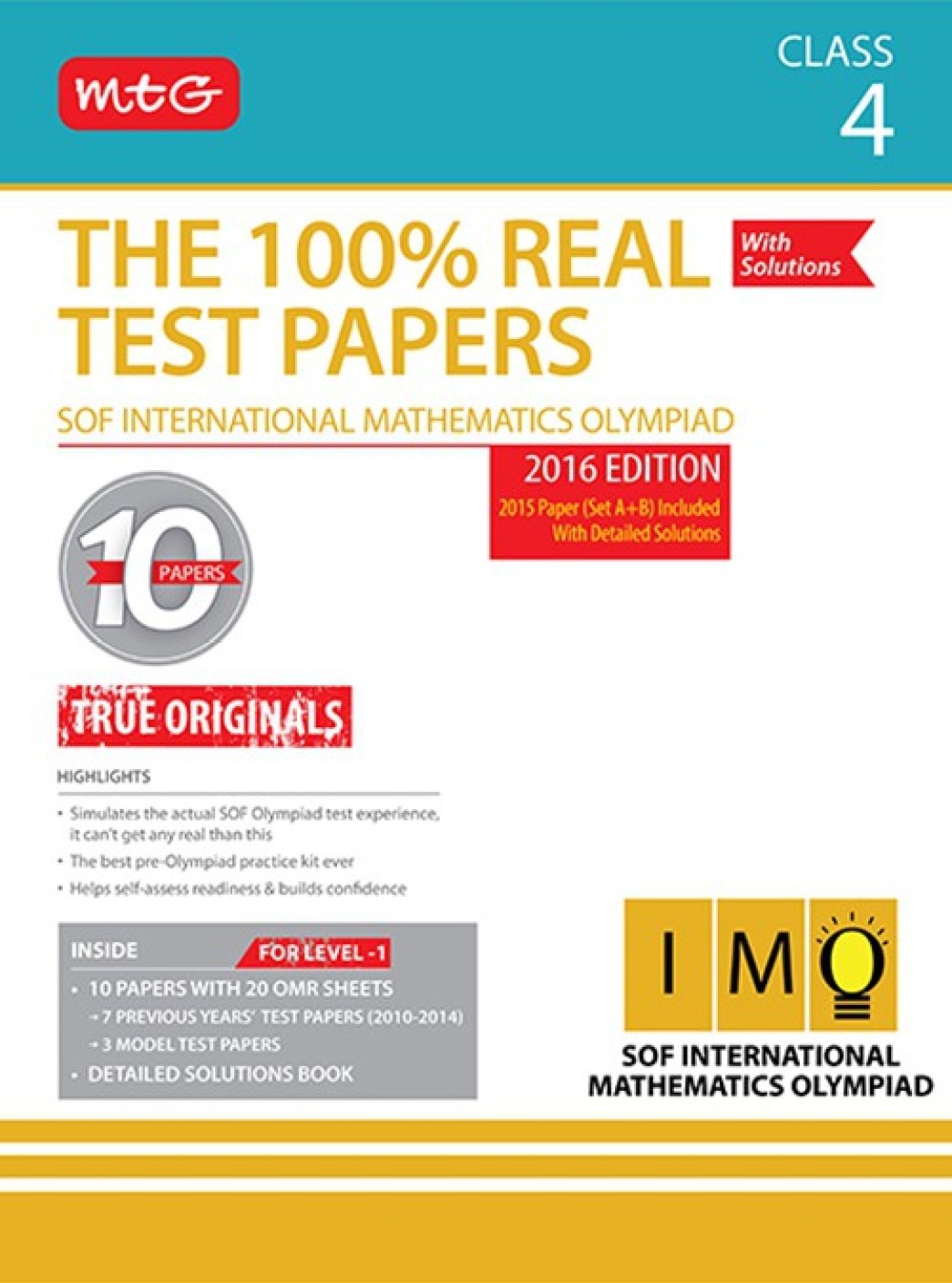 100% Real Test Papers (Previous Year Papers With Solutions)Imo Class 4 ...