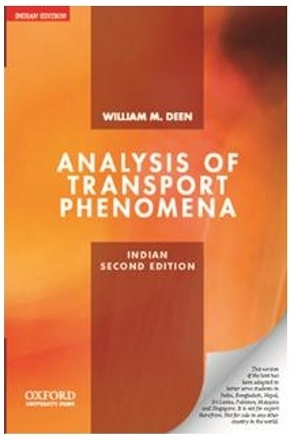 Analysis Of Transport Phenomena 2nd Edition Buy Analysis