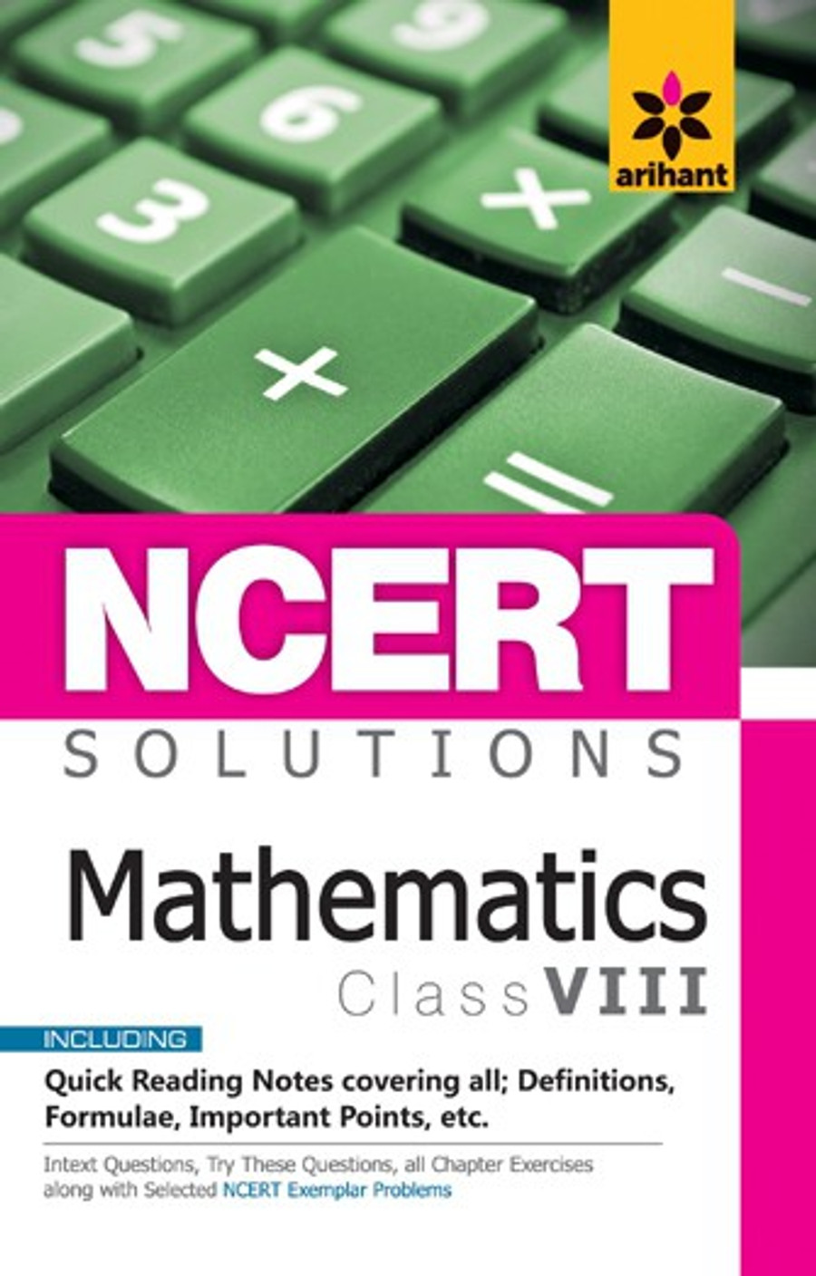 NCERT Solutions MATHEMATICS for class 8th - Buy NCERT ...