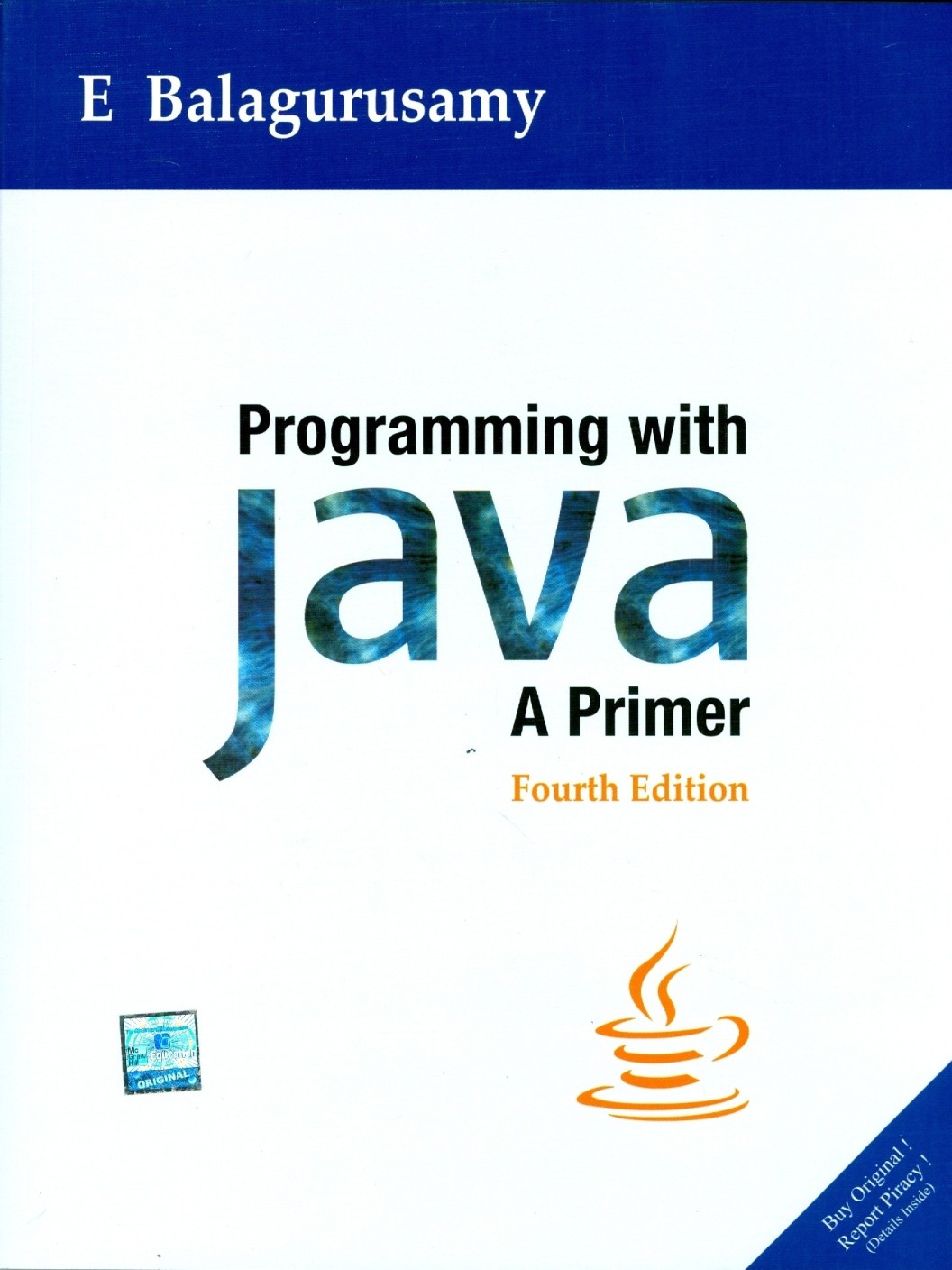 Programming With Java : A Primer 4th Ed by E Balagurusamy|Author