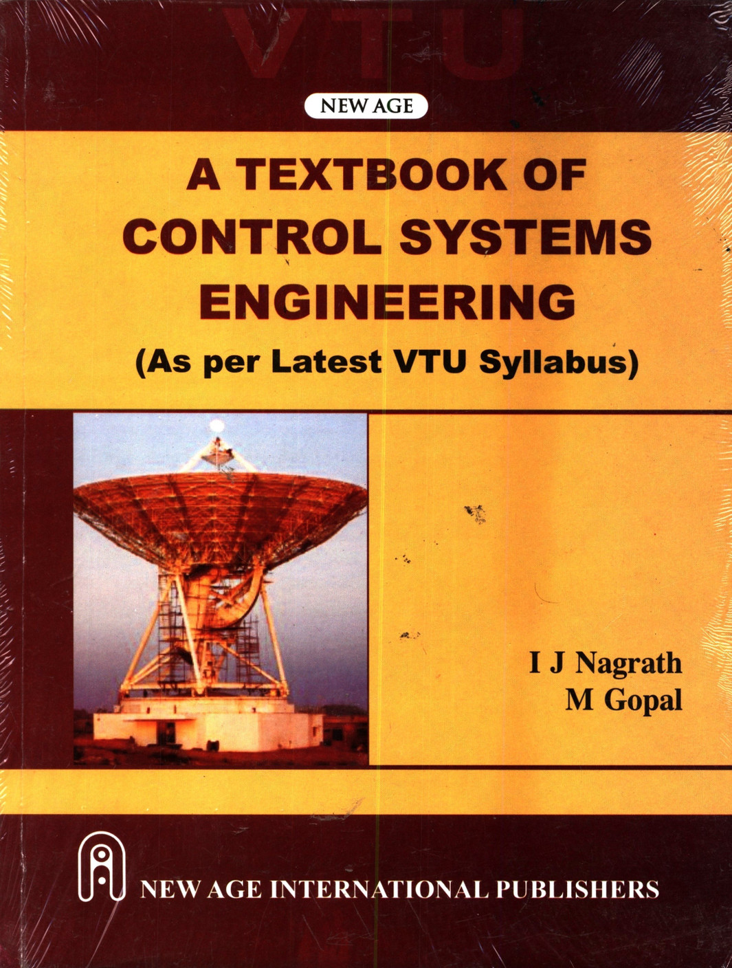 A Textbook of Control Systems Engineering (As per VTU Syllabus) 1st