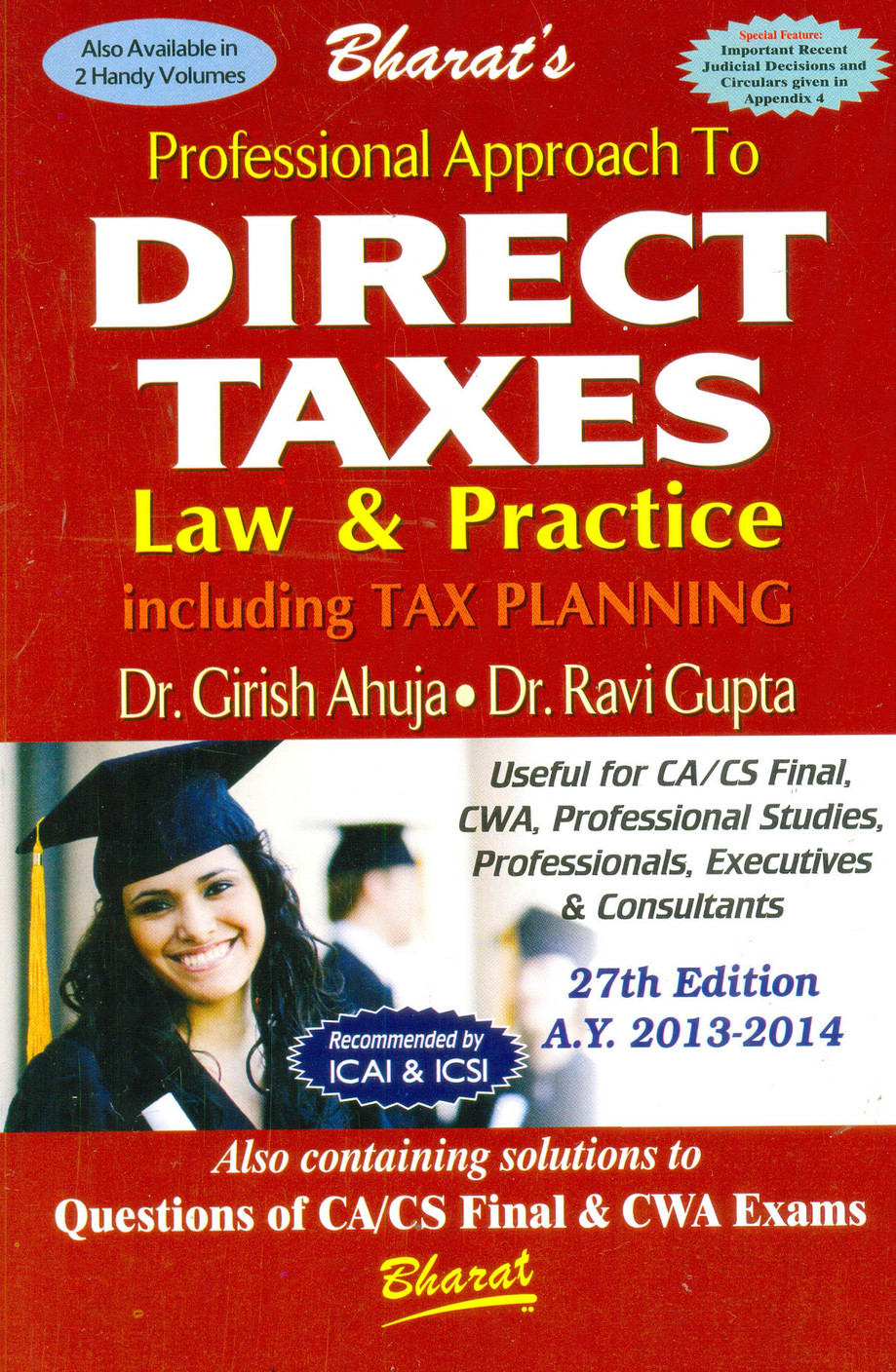 Girish ahuja tax book for cs executive