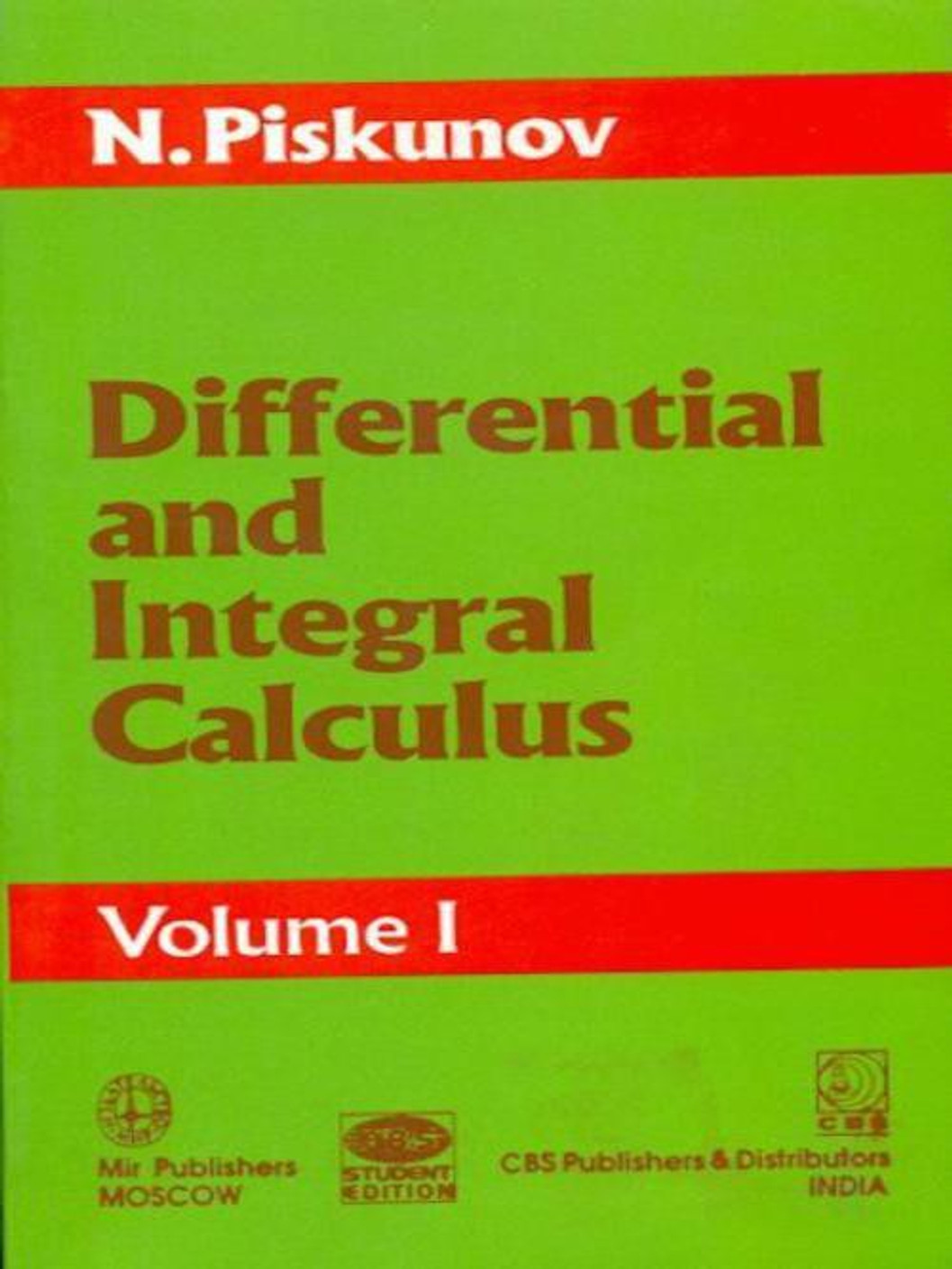Differential and Integral Calculus (Volume 1) 1st Edition Buy