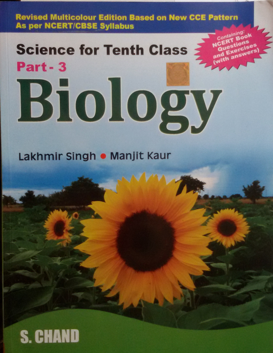 Biology: Science For Class - 10 (Part - 3) 1st Edition - Buy Biology: Science For Class - 10 ...