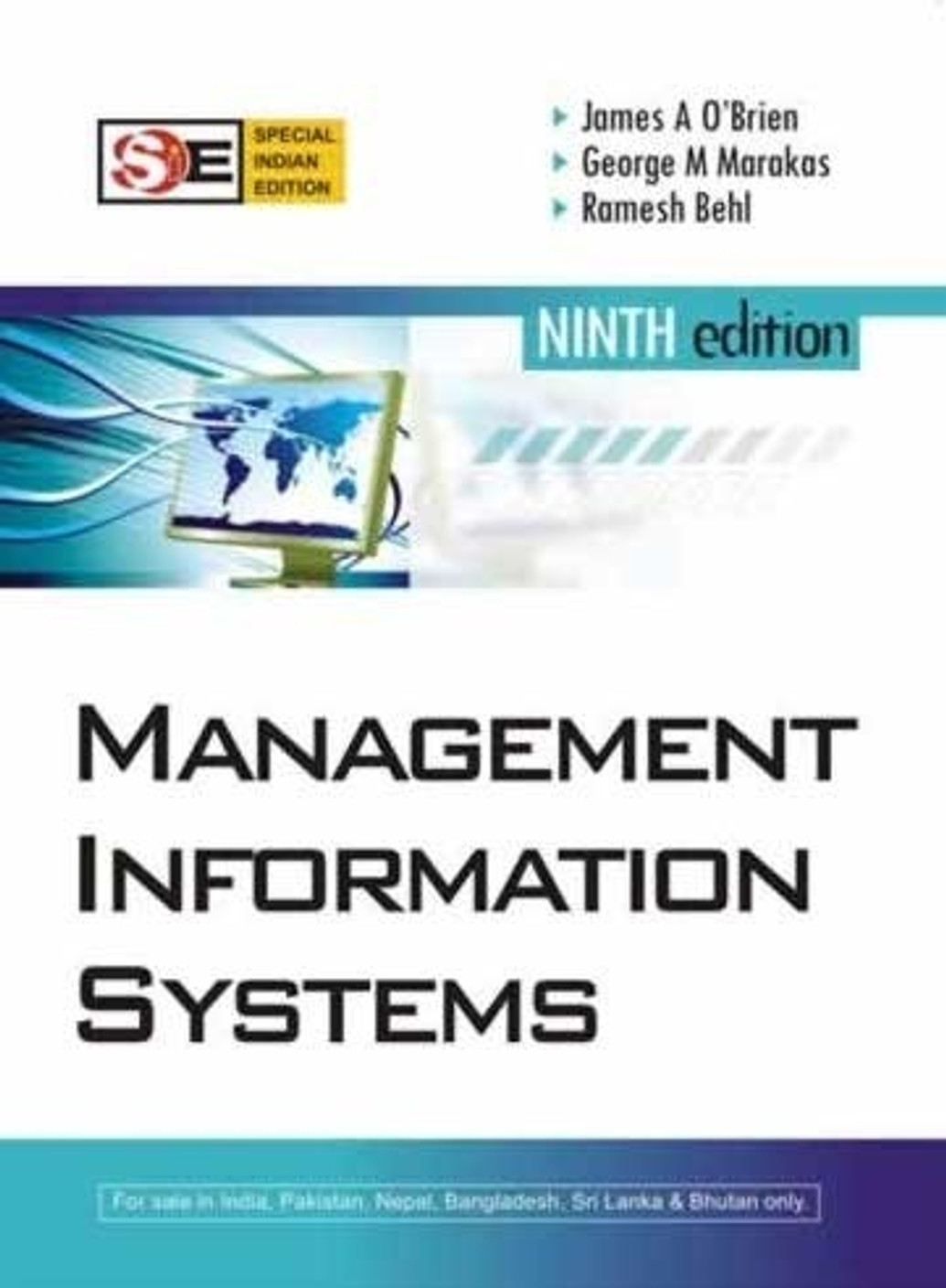 Management Information Systems 9th Edition Buy