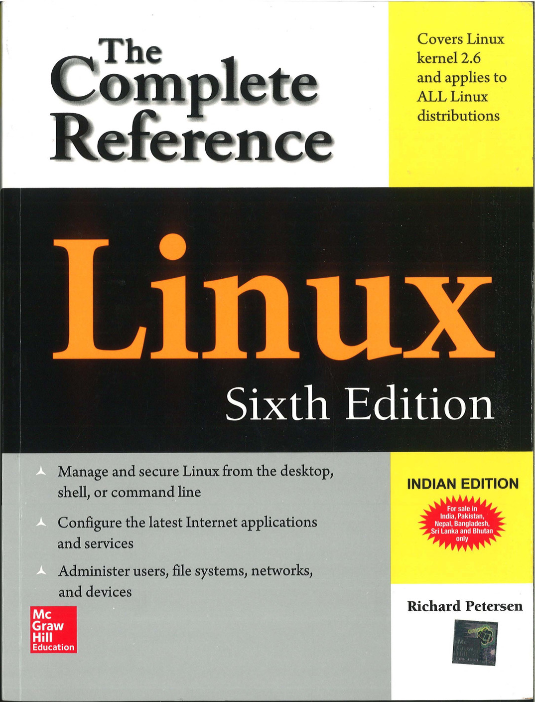 Linux The Complete Reference 6th Edition Buy Linux The