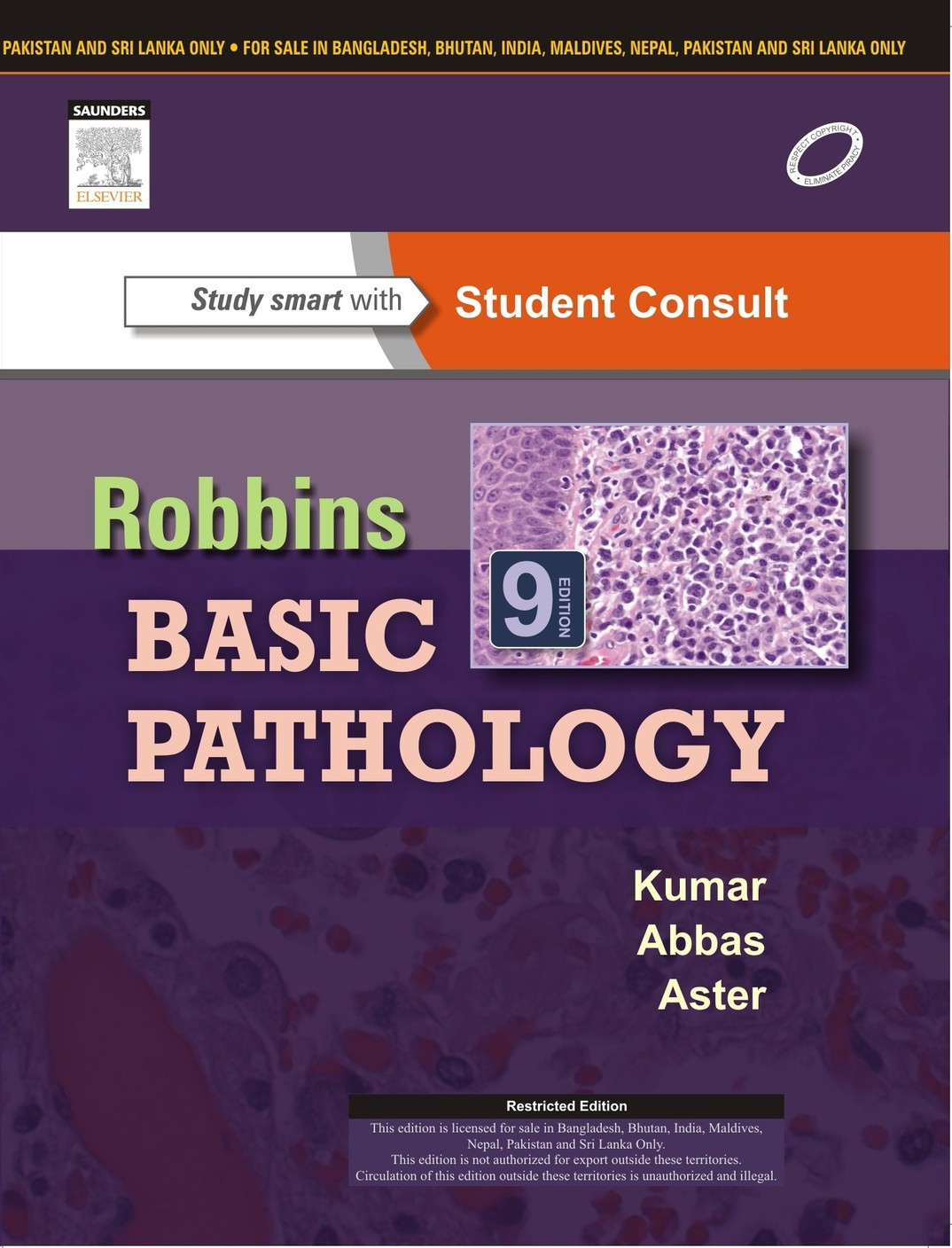 Robbins Basic Pathology Study Smart with Student Consult 9th Edition