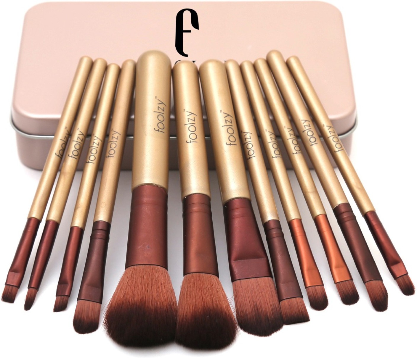 Foolzy Set of Professional Makeup Brushes Kit - Price in India, Buy