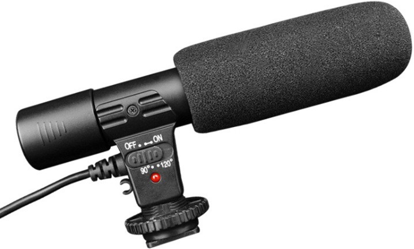 SRK MIC01 STEREO DSLR MIC for NIKON WITH 3.5 mm jack Camera Microphone