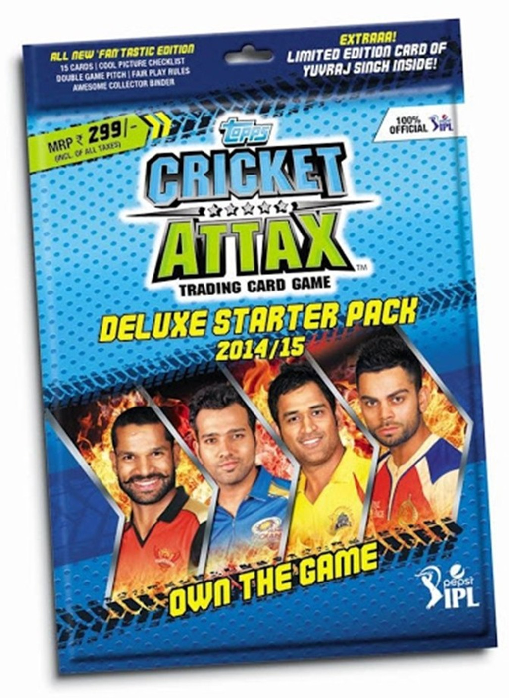 Topps IPL 2014 Cricket Attax Deluxe Starter Pack IPL 2014 Cricket Attax Deluxe Starter Pack