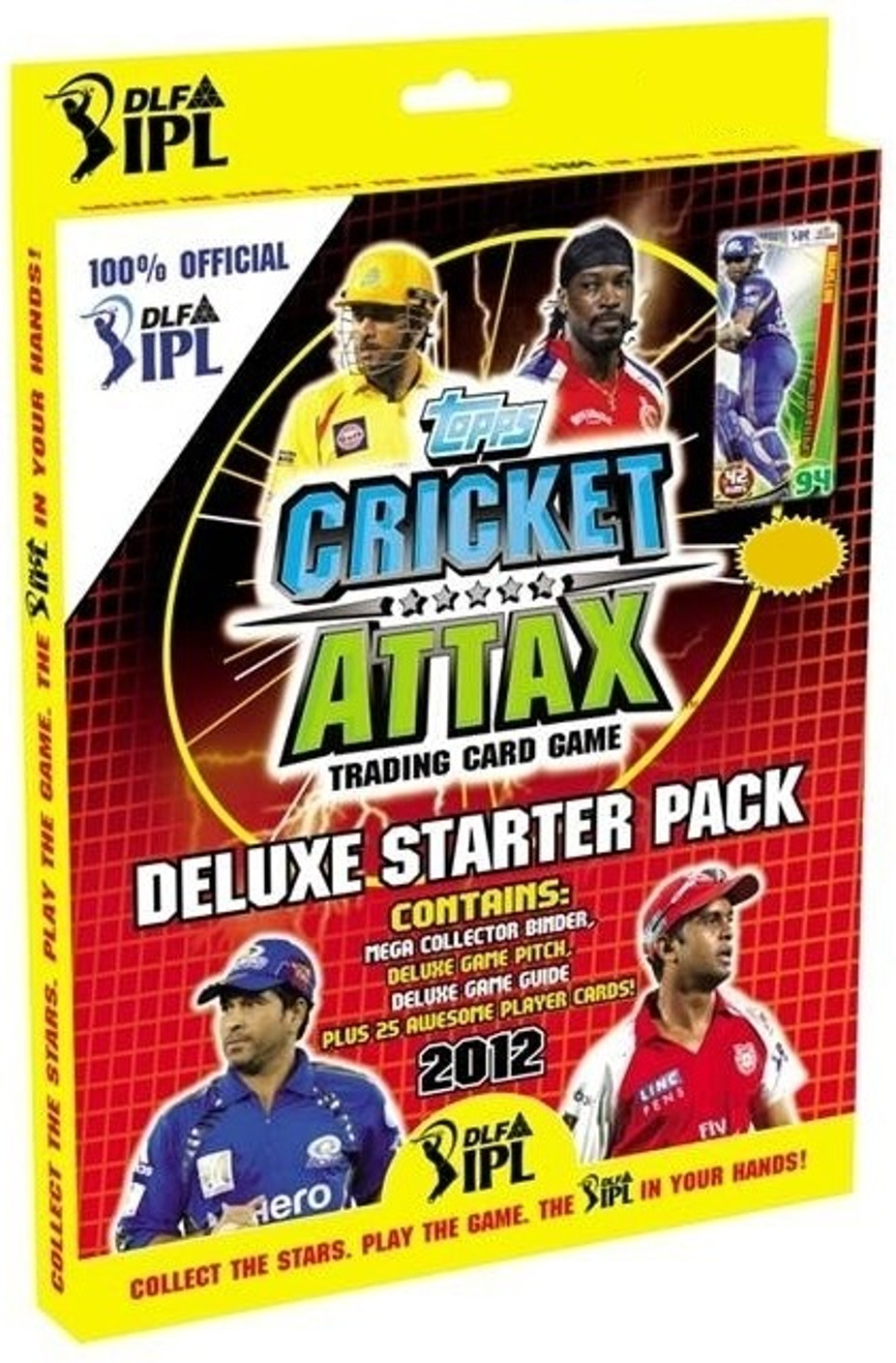 Topps IPL 2012 Cricket Attax Deluxe Starter Pack IPL 2012 Cricket Attax Deluxe Starter Pack