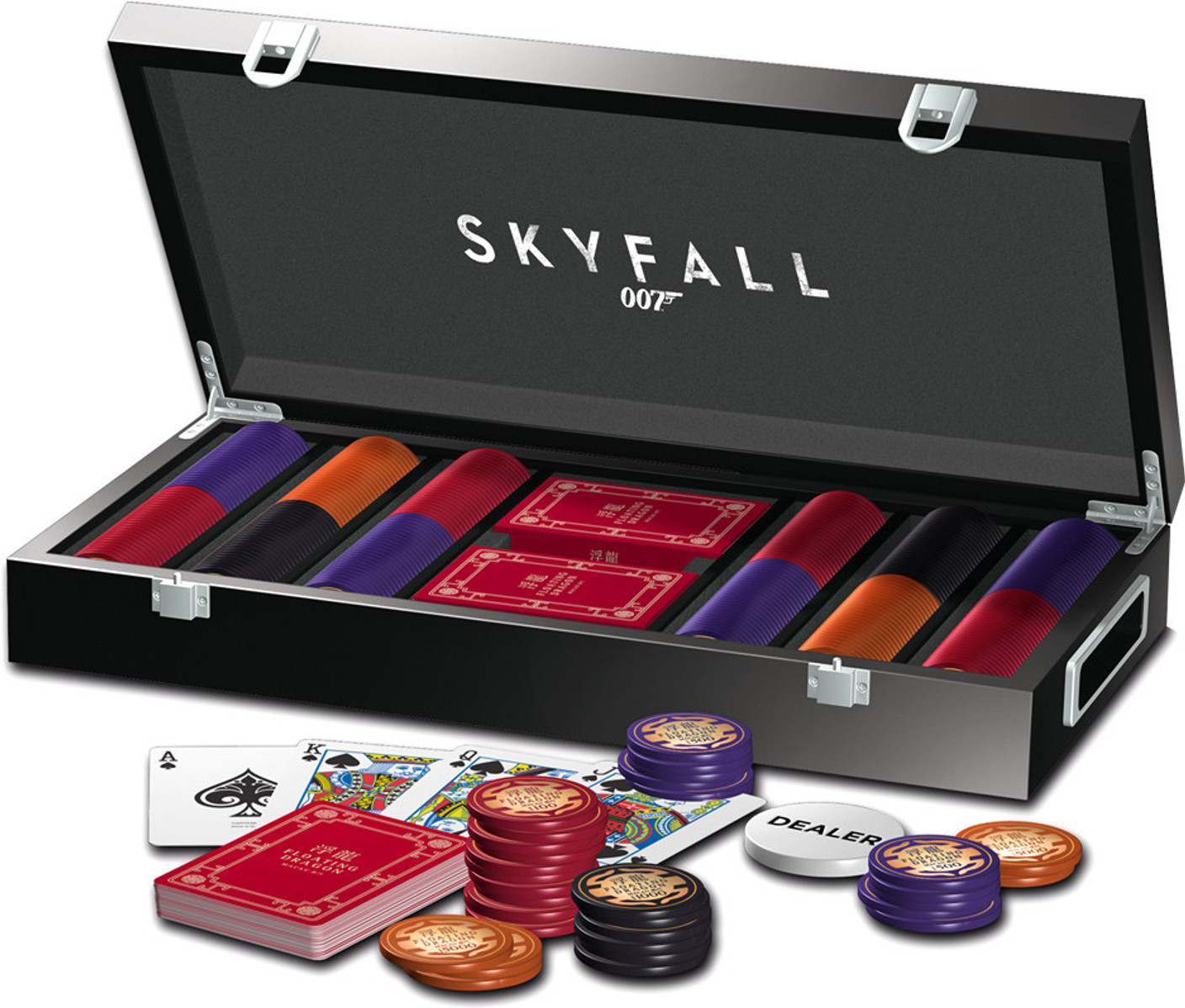Cartamundi James Bond Skyfall Poker Set 300 James Bond Skyfall Poker Set 300 . shop for