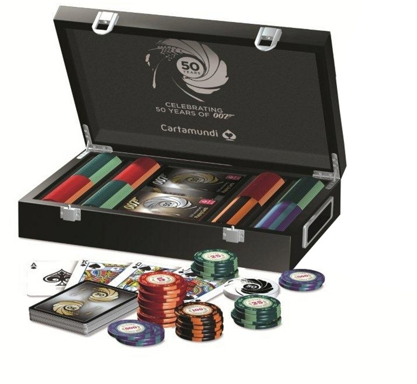 Cartamundi James Bond 50 Years Poker Set 200 James Bond 50 Years Poker Set 200 . shop for