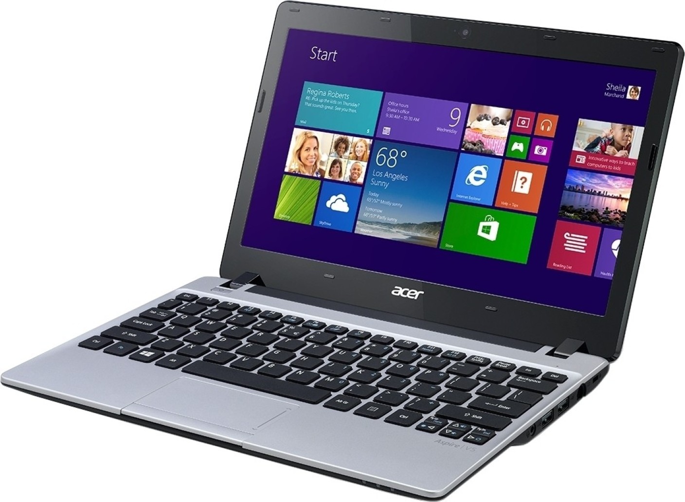 Acer Aspire V5-123 (NX.MFRSI.003) Netbook (APU Dual Core/ 4GB/ 500GB ...