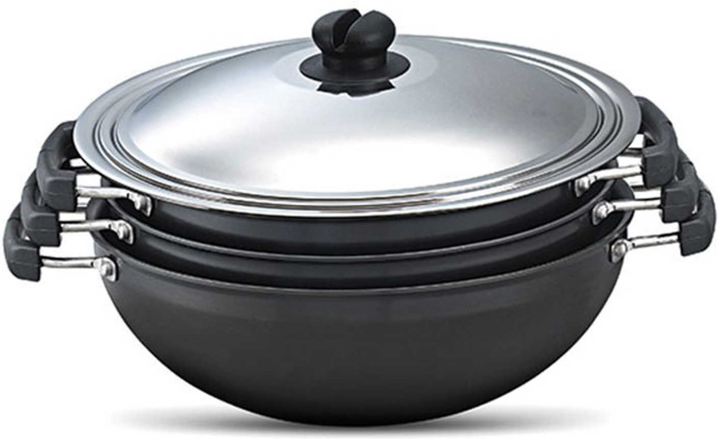 Prestige HA 3pc Kadai Induction Bottom Cookware Set Price in India