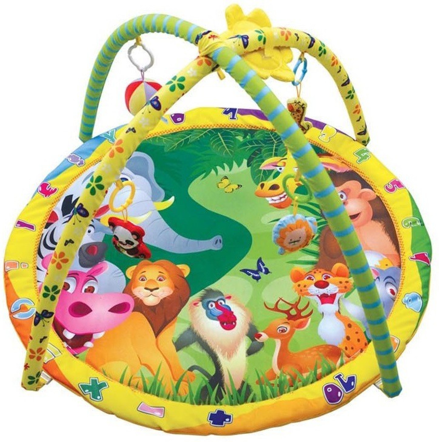 Toys Bhoomi Twist And Fold Fun Jungle Baby Activity Gym Newborn