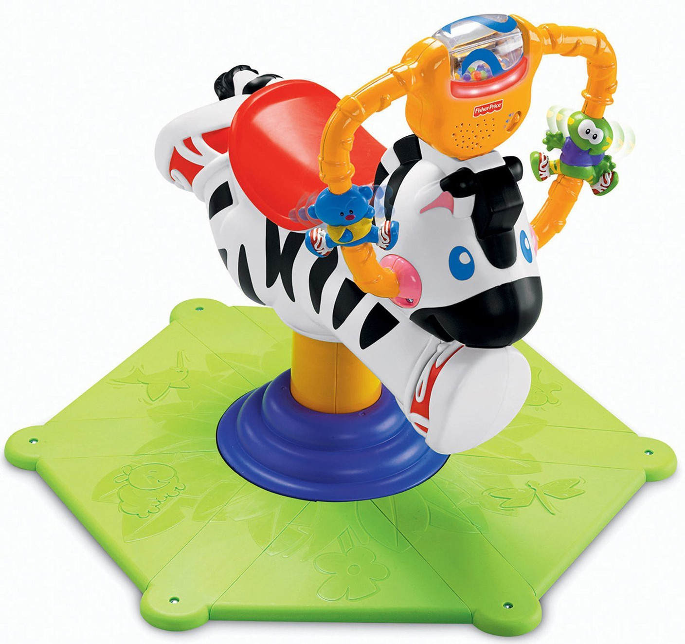 FisherPrice FISHER PRICE BOUNCE AND SPIN ZEBRA FISHER PRICE BOUNCE