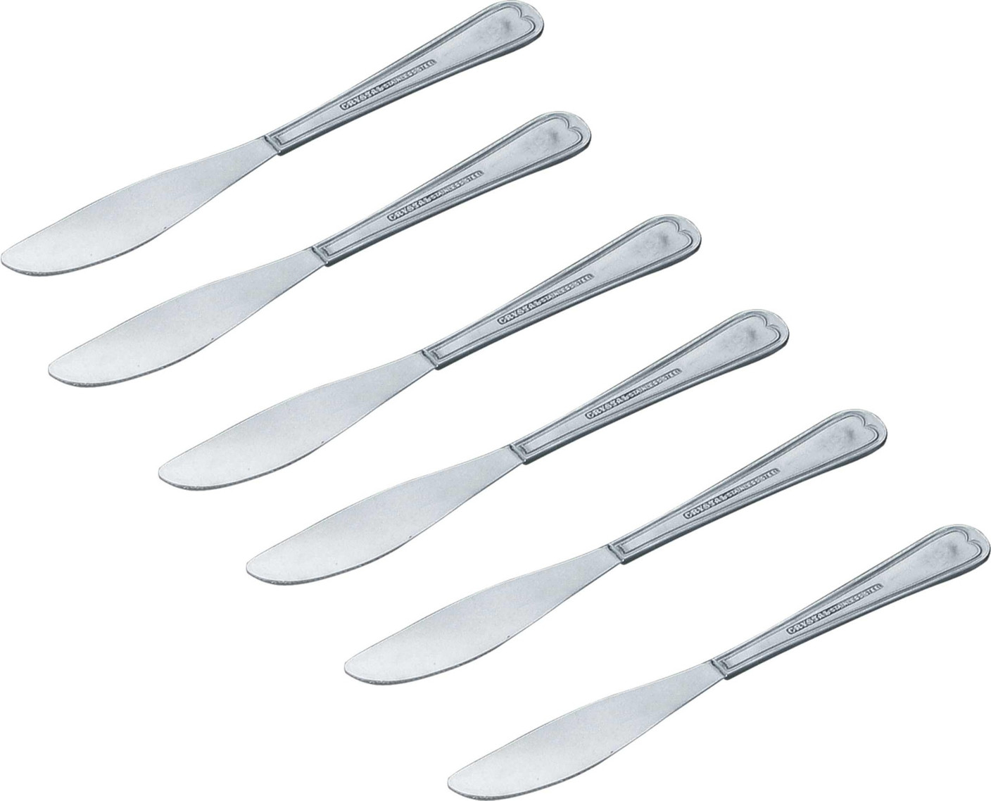 CRYSTAL Stainless Steel Dessert Knife Set Price in India Buy CRYSTAL