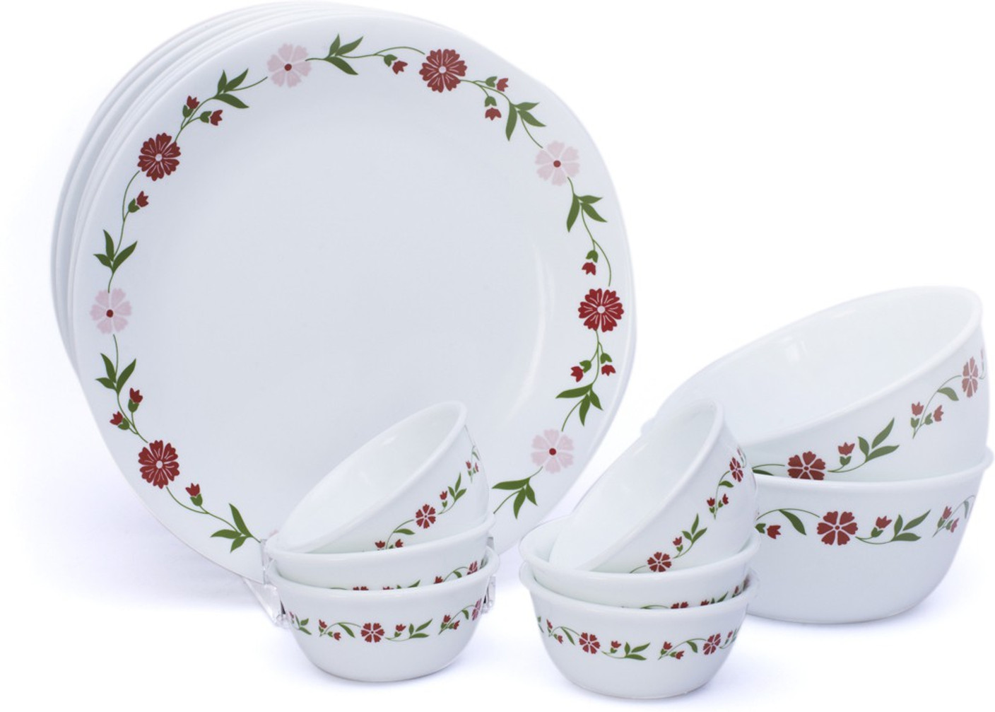 CORELLE Livingware Spring Pack of 14 Dinner Set Price in India Buy