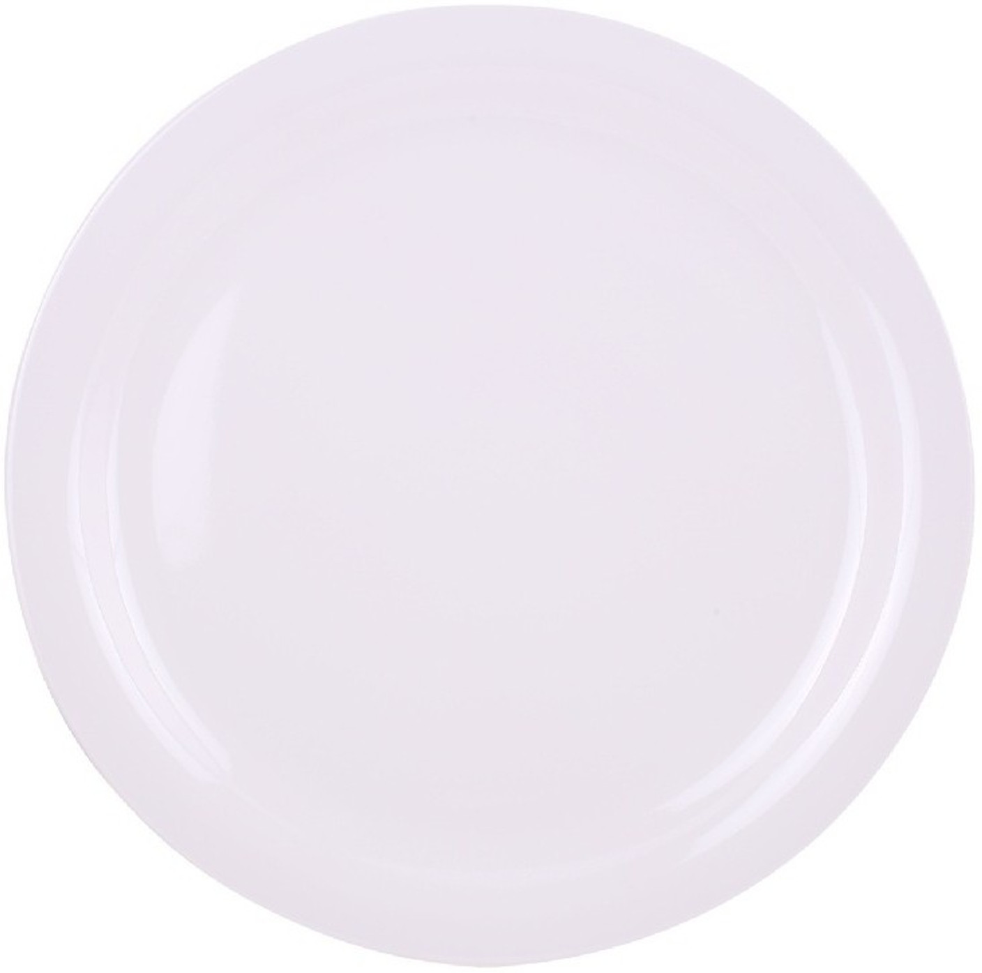 Milton Lissome Dinner Plate White Pack of 6 Dinner Set Price in India