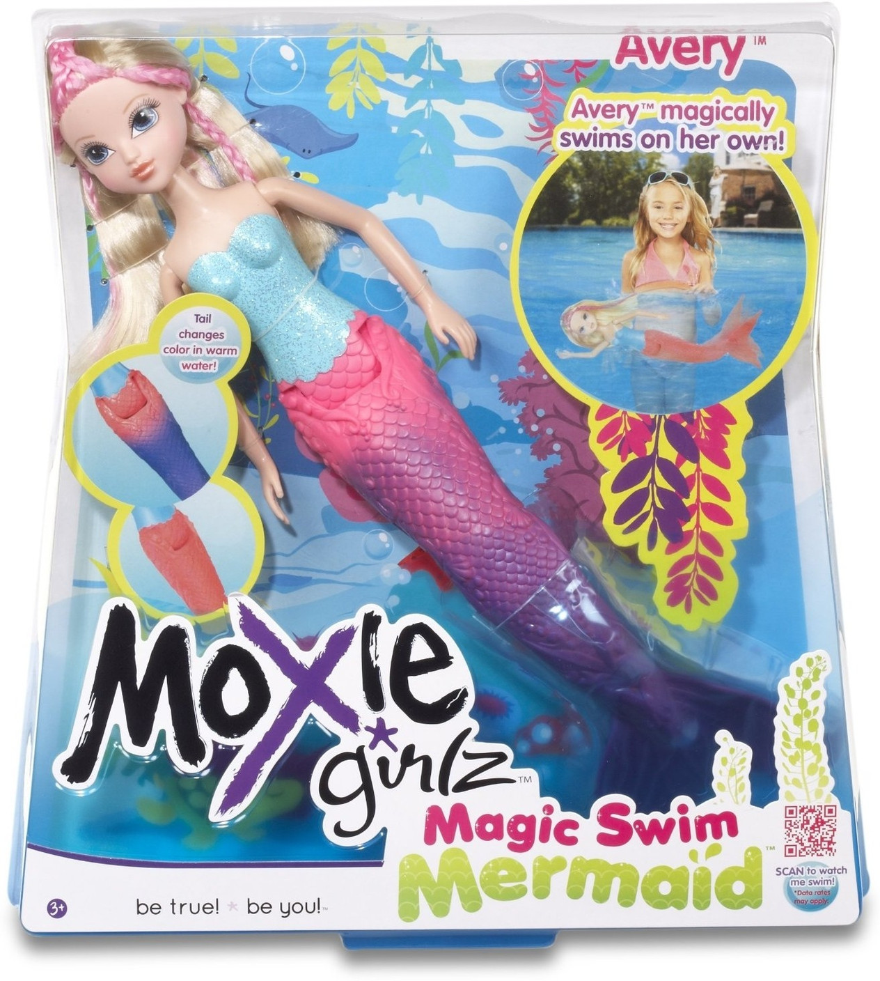 Moxie Girlz Magic Swim Mermaid Doll Avery - Magic Swim Mermaid Doll Avery . shop for Moxie Girlz ...