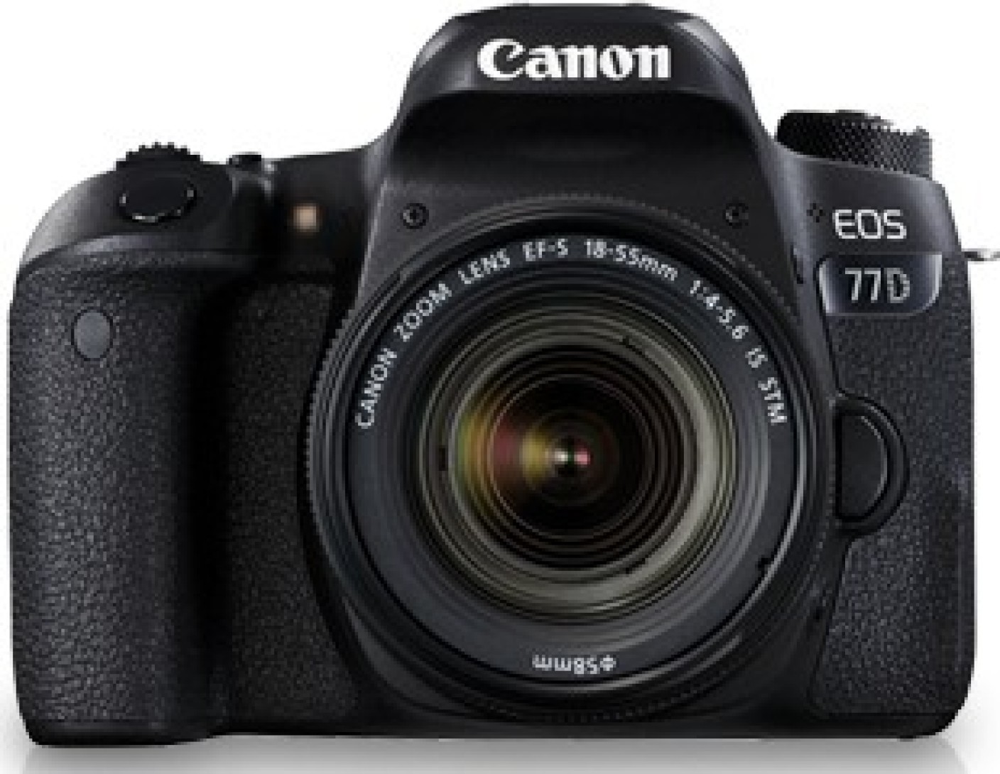 Canon EOS 77D DSLR Camera Body with Single Lens: EF-S18-55 IS STM (16