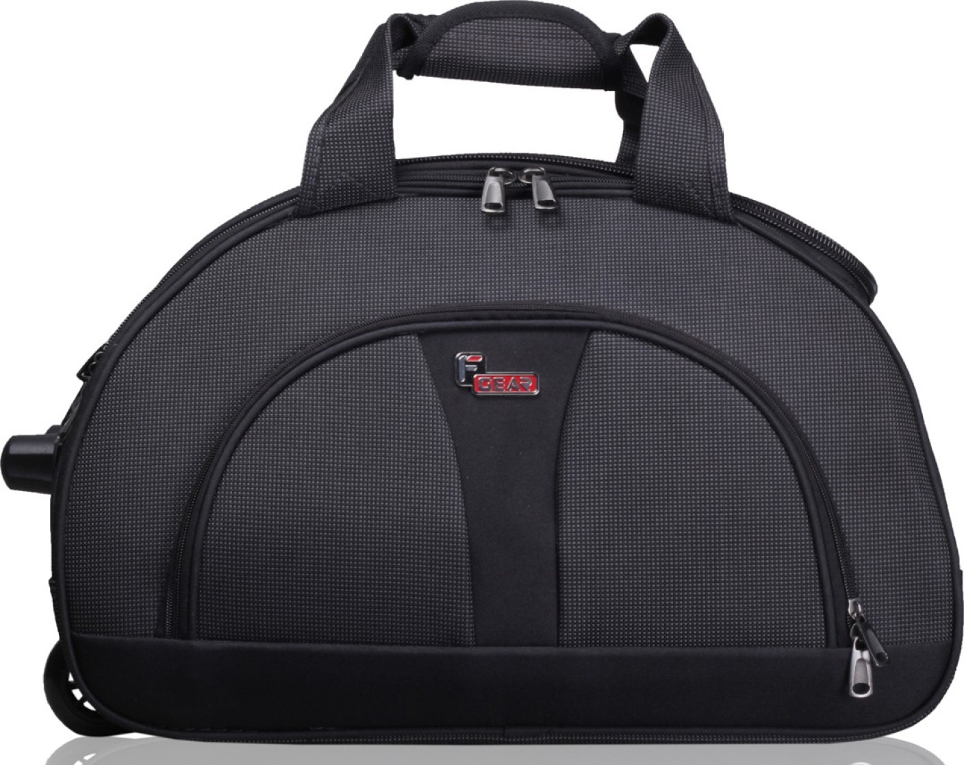 F Gear 2384a 24 inch/60 cm Travel Duffel Bag Grey, Black - Price in India | 0