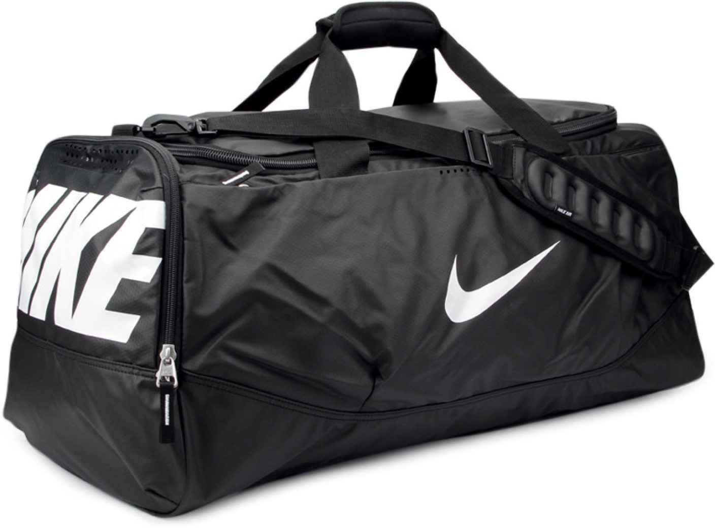 Nike 25 inch/64 cm Travel Duffel Bag Black and White - Price in India ...