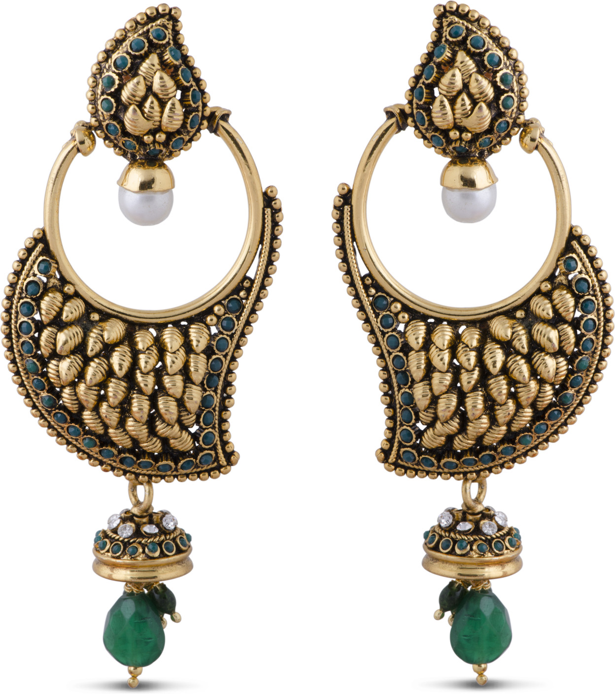 Buy Chique Fashion Alloy Drop Earring Online at Best Prices in India