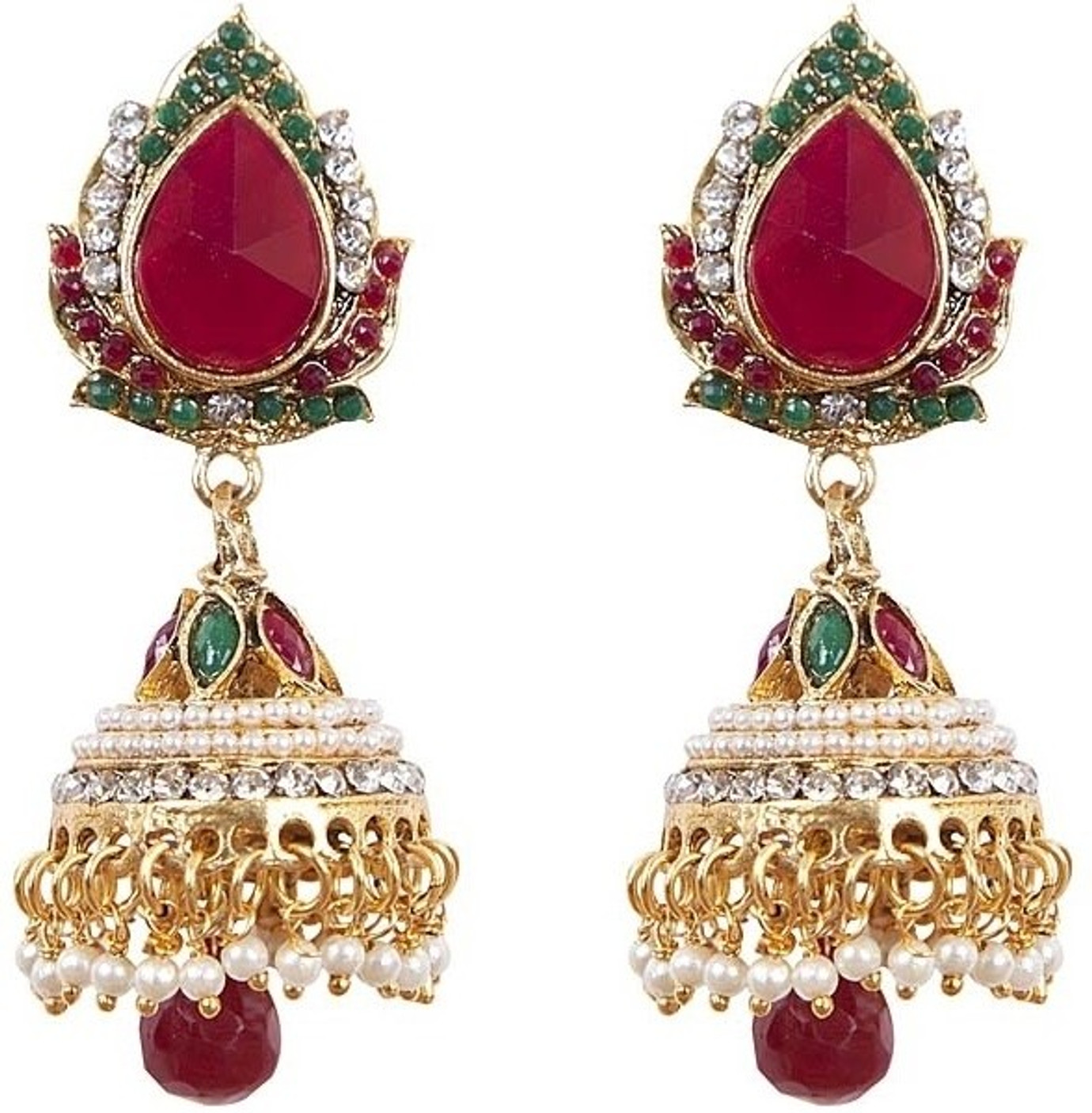 Earrings with jhumki Clearance