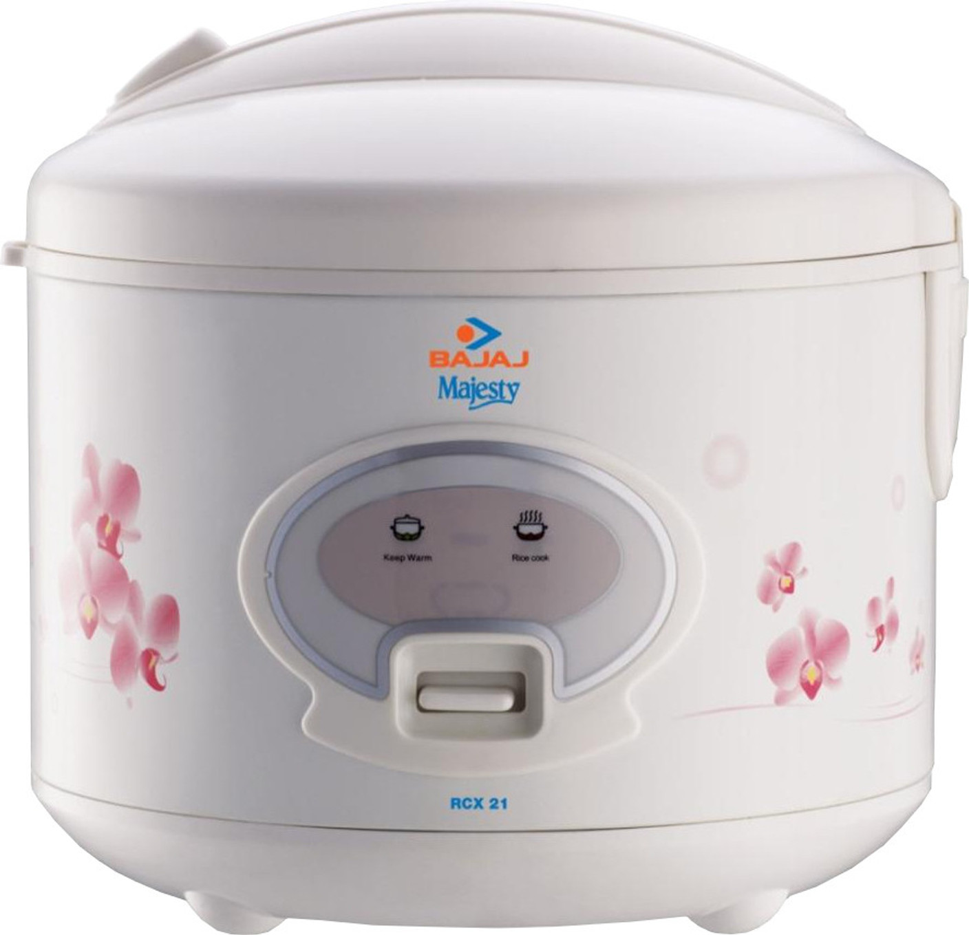 Bajaj Majesty New RCX21 delux. Electric Rice Cooker with Steaming