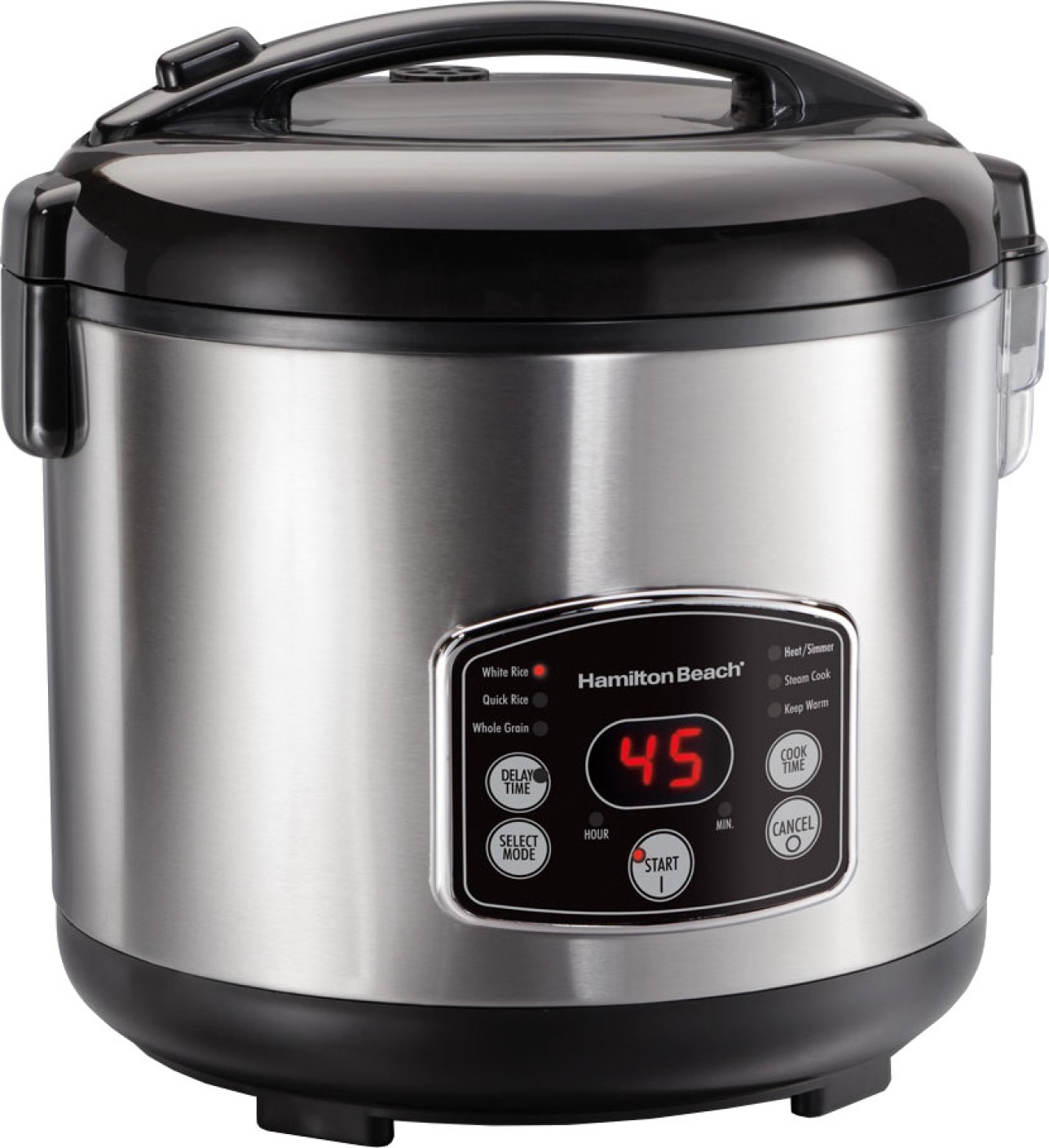 Hamilton Beach 37541-IN Electric Rice Cooker with Steaming Feature ...
