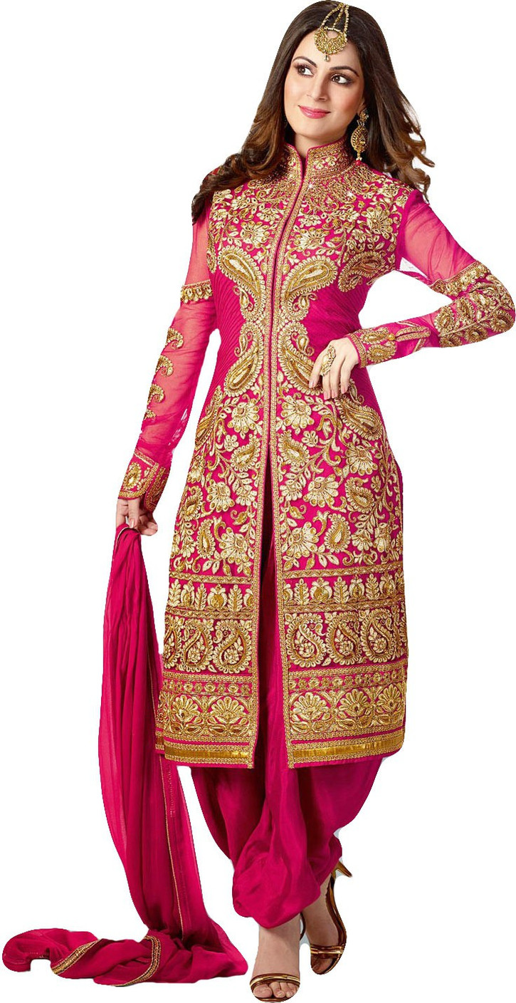 salwar suit material flipkart